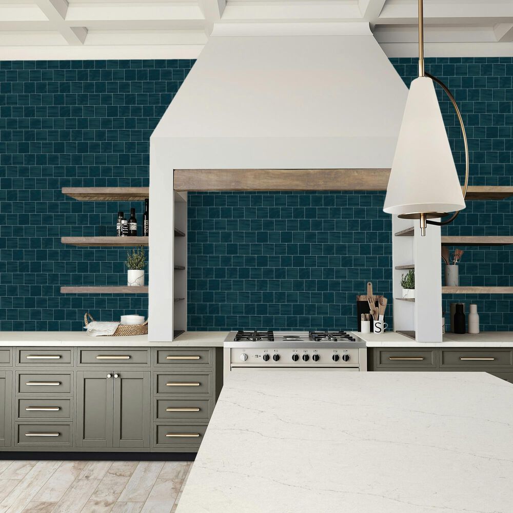 Dal-Tile Artcrafted Tide 4" x 4" Ceramic Tile, , large