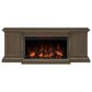 Fabio Flames Tanner 76" Electric Fireplace TV Stand in Cocoa Birch, , large