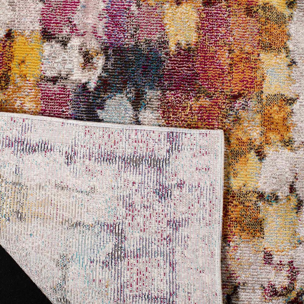Safavieh Aria 2&#39; x 8&#39; Cream and Rust Runner, , large