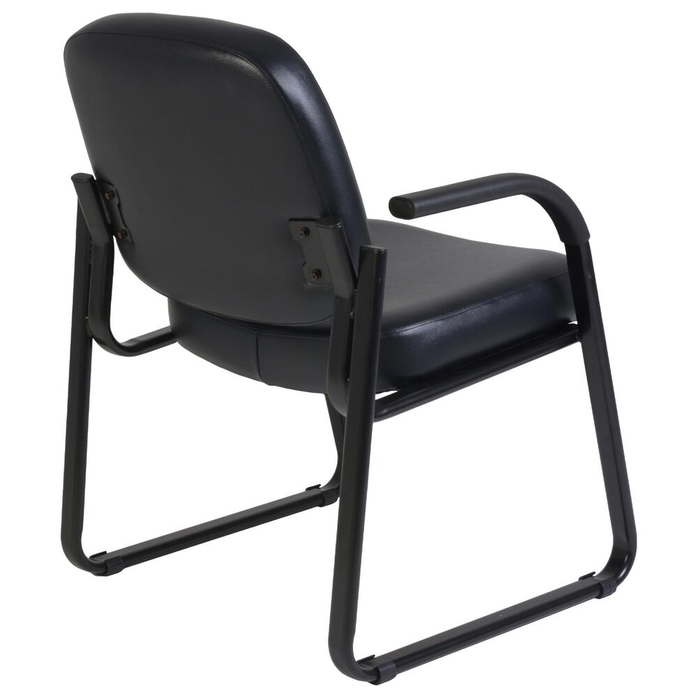Regency Global Sourcing Victor Guest and Reception Chair in Black, , large