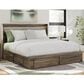 Ashley Elbrim King Storage Bed in Weathered Brown, , large
