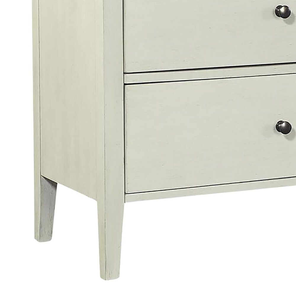 Riva Ridge Charlotte 6-Drawer Dresser in White, , large