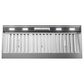Zephyr Monsoon I 48" Range Hood Insert with Blower in Stainless Steel, , large