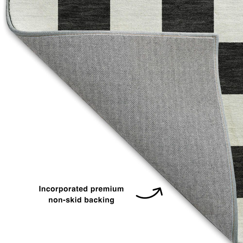 Dalyn Rug Company The Reserve TR7 Black 2&#39;6&quot; x 3&#39;10&quot; Indoor/Outdoor Area Rug, , large