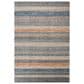 RIZZY Spectrum Gray, Dark Blue, Teal, Rust, Cream, Beige and Ivory 3" x 5" Area Rug, , large