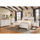 Ashley Willowton King/California King Panel Headboard in Whitewash, , large
