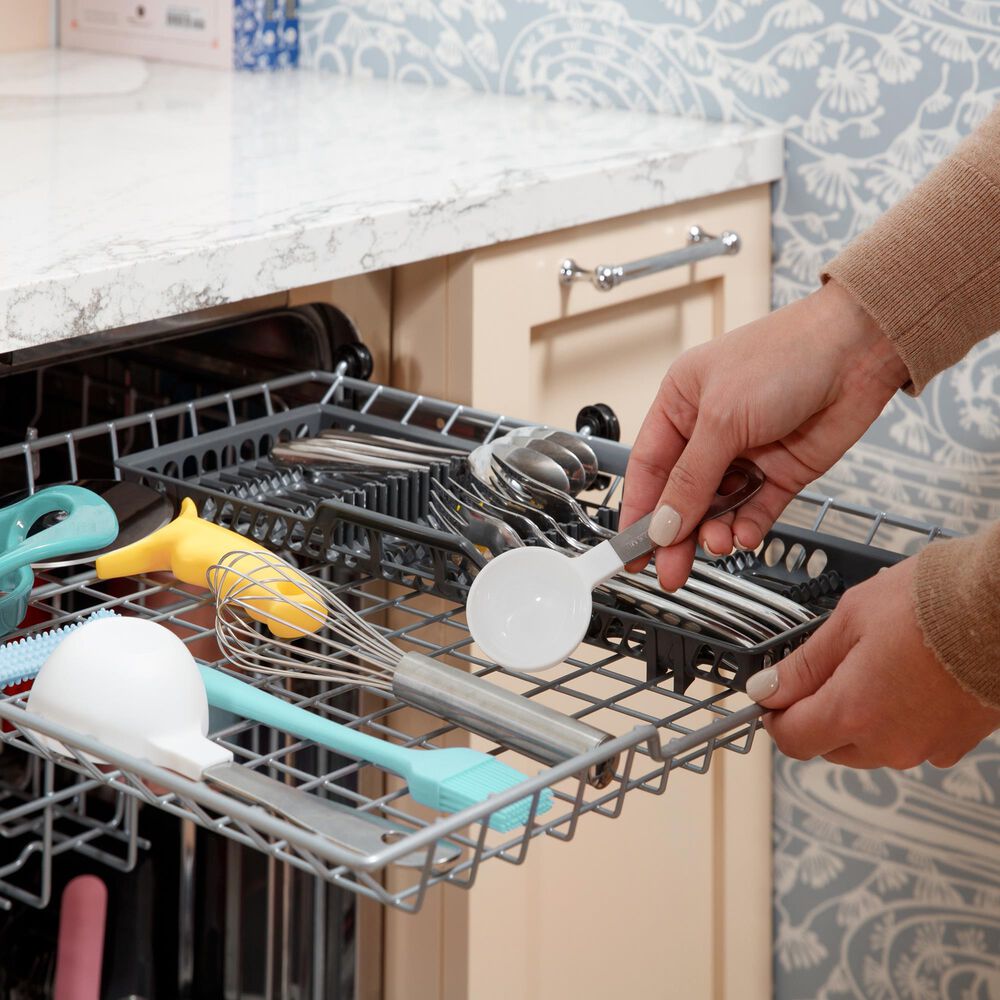 GE Appliances 24&quot; Built-In Pocket Handle Dishwasher in Fingerprint Resistant Slate, , large