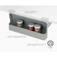 Joseph Joseph CupboardStore Under-Shelf Spice Rack in Grey and Stone, , large