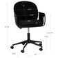 Linon Home Decor Karri Office Chair in Black, , large