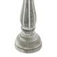 Maple and Jade Turned Pillar Decorative Candle Holder in Washed Gray and Black (Set of 3), , large