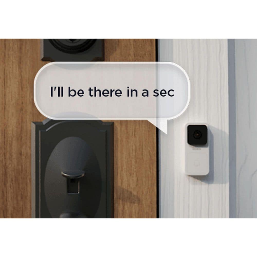 Roku Video Doorbell and Chime with 1080p HD Night Vision in White, , large