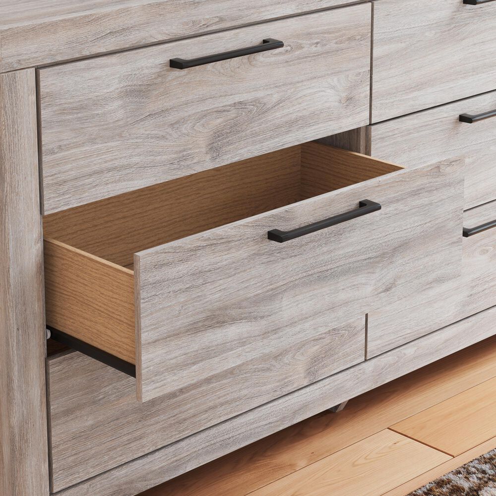 Ashley Broachmyn Dresser and Mirror in Gray, , large
