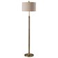 Adesso Barton Floor Lamp in Antique Brass, , large