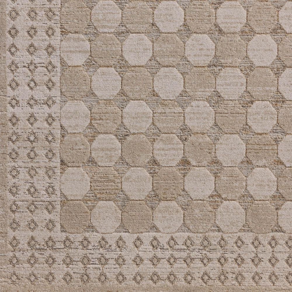 Amber Lewis x Loloi Cali 2&#39;3&quot; x 3&#39;11&quot; Taupe and Natural Area Rug, , large
