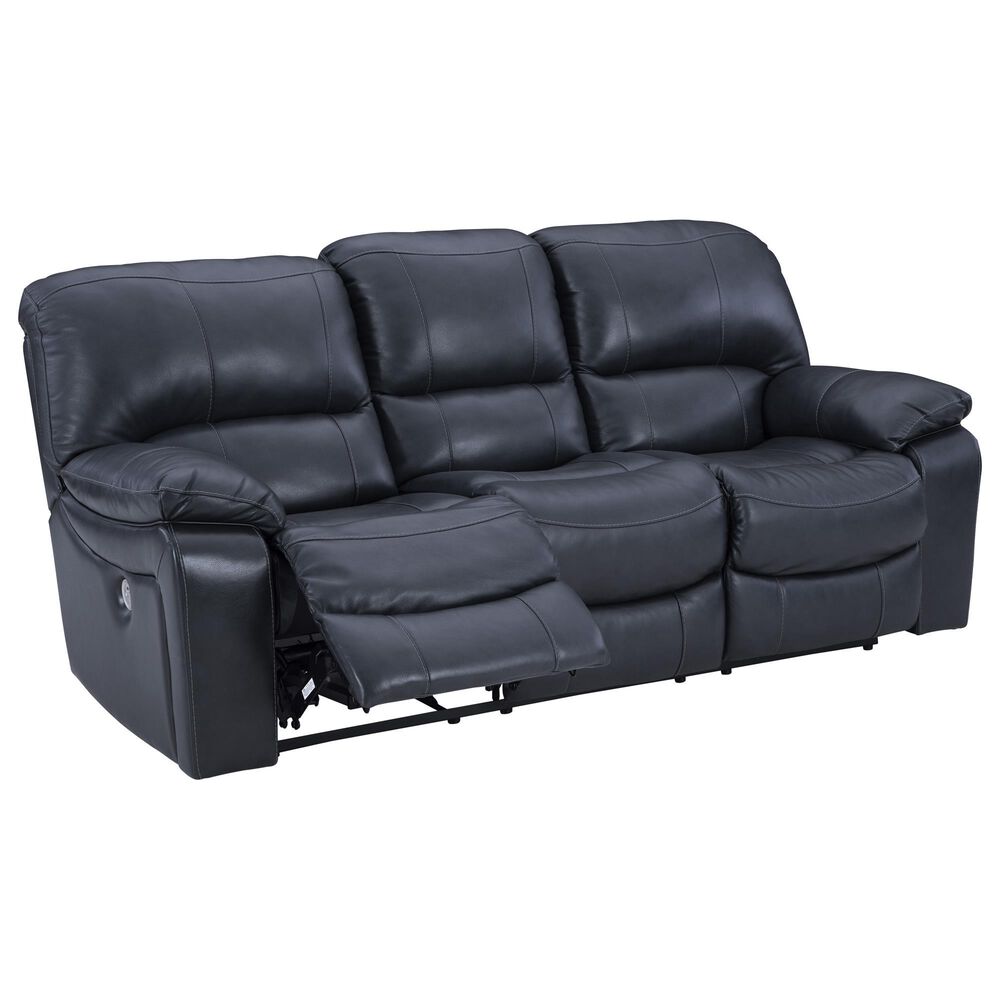 Ashley Leesworth Power Reclining Sofa in Ocean, , large