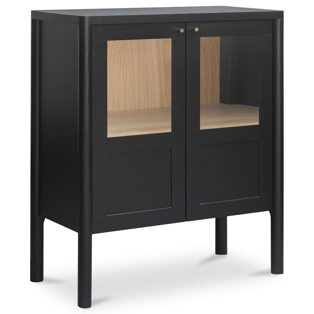 Moe"s Home Collection Hannah 2-Door Cabinet in Black, , large