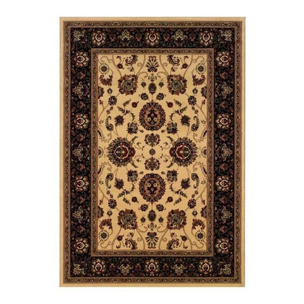 Oriental Weavers Ariana 130_7 5"3" x 7"9" Beige Area Rug, , large