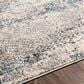 Surya Cardiff CDF-2302 Light Gray, Charcoal, Light Beige, Tan and Dark Blue 2"7" x 7"3" Runner, , large