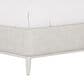 Vantage Mezzanine King Upholstered Shelter Bed in Dove Gray, , large
