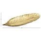Maple and Jade Bird Feather Bowl in Satin Gold, , large