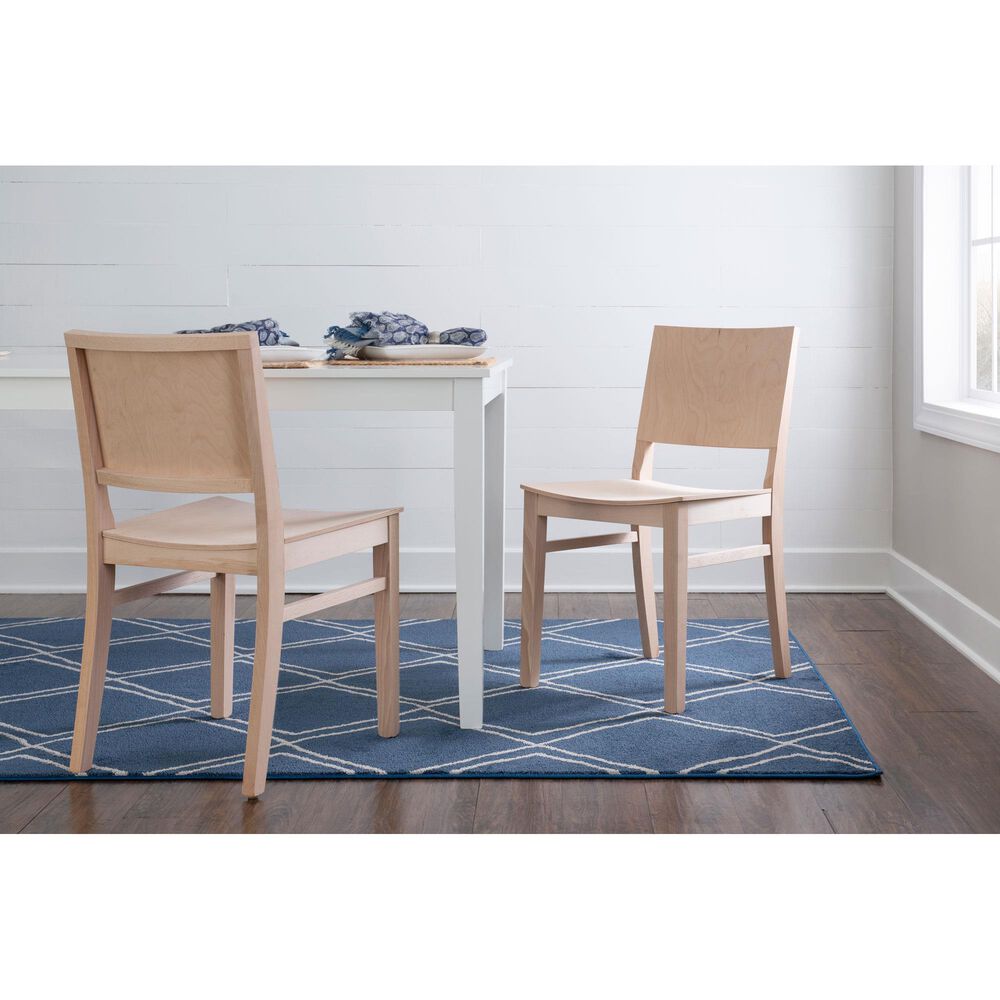 Linon Home Decor Devin Side Chair in Unfinished, , large