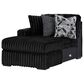 Ashley Midnight-Madness 4-Piece Sectional with Left-Facing Chaise in Onyx, , large