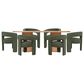 Jofran Breck and Sven 7-Piece Dining Set in Brown, , large