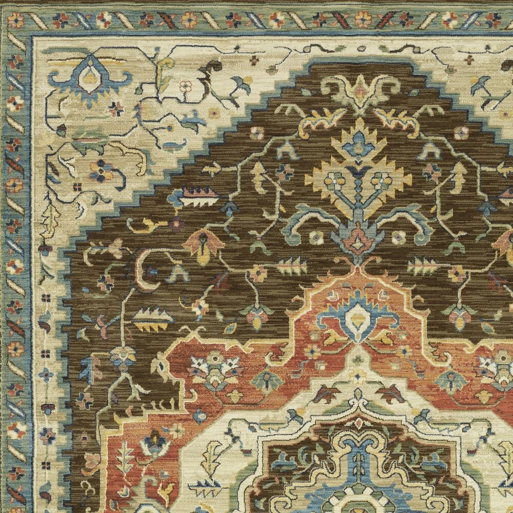 Oriental Weavers Francesca 2&#39; x 3&#39; Brown Area Rug, , large