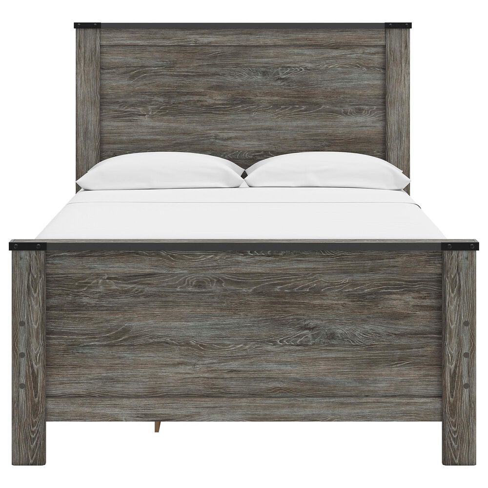 Ashley Frandern 6-Piece Full Panel Storage Bedroom Set in Rustic Warm Gray, , large