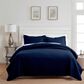 Trade Linker 3-Piece Queen Basket Pinsonic Quilt Set in Navy, , large