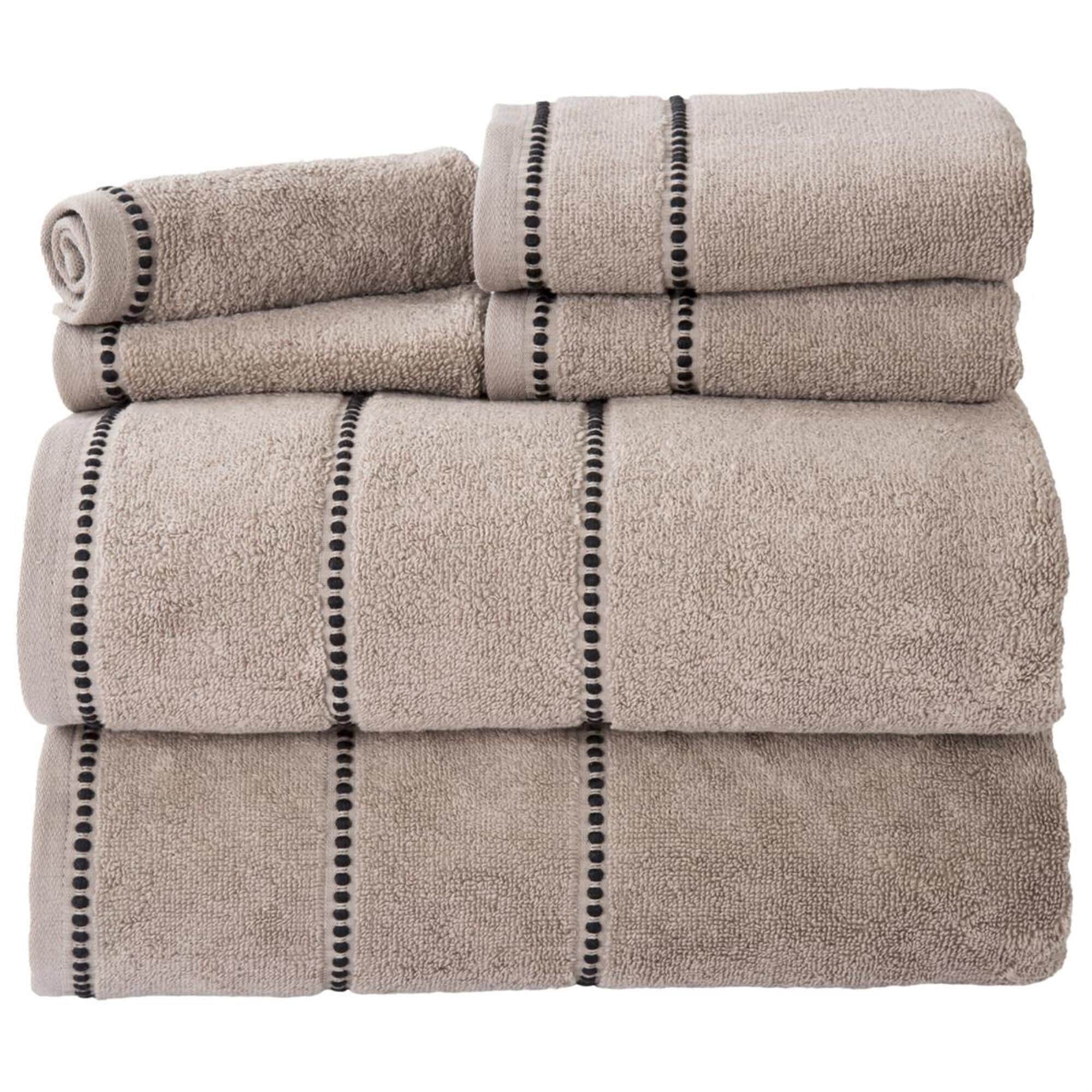 Taupe towel set clearance