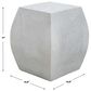 Uttermost Grove Accent Stool in Ivory, , large