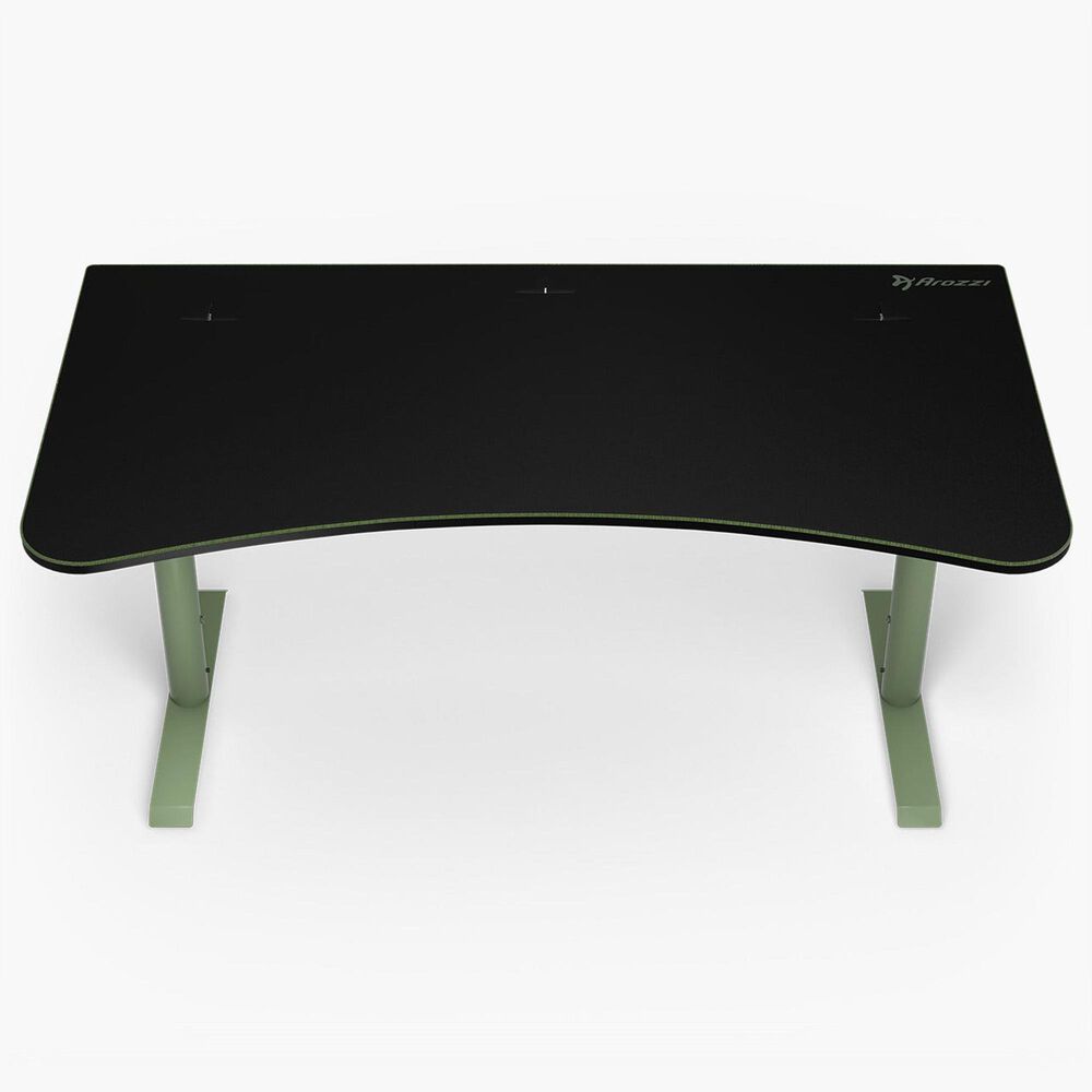 Arozzi Arena Large Gaming Desk in Forest Green, , large