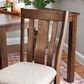 Linon Home Decor Lepine 5-Piece Counter Height Dining Set in Brown, , large