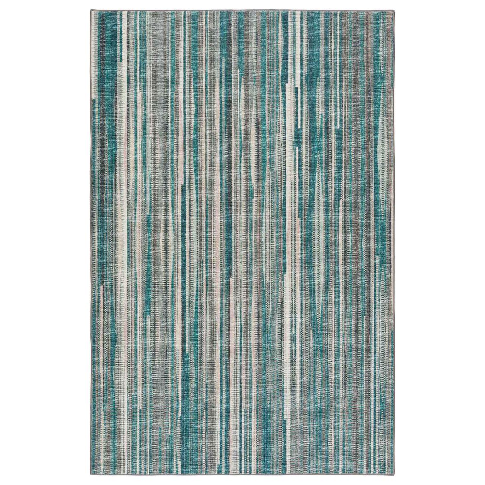 Dalyn Rug Company Amador 10" x 14" Teal Indoor/Outdoor Area Rug, , large