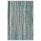 Dalyn Rug Company Amador 10" x 14" Teal Indoor/Outdoor Area Rug, , large