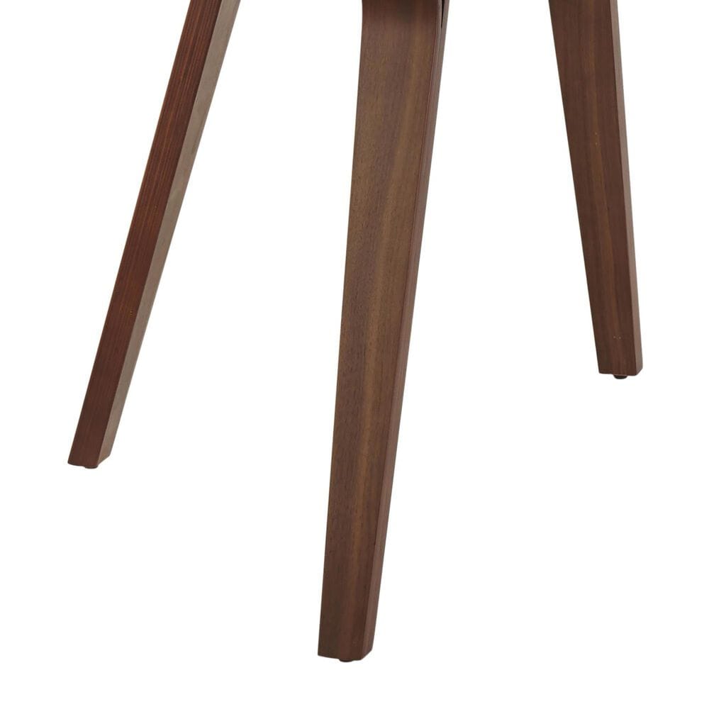 Lumisource Folia Dining Table in Walnut and Clear - Table Only, , large