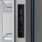 THOR KITCHEN Gordon Ramsay 17.5 Cu. Ft. Counter Depth French Door Refrigerator with Navy Blue Handle Kit in Stainless Steel, , large