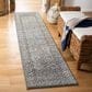 Safavieh Tulum Transitional  2" x 9" Ivory and Dark Grey Runner, , large