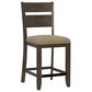 Golden Wave Furniture Sarasota 6-Piece Rectangular Dining Set in Brown and Black, , large