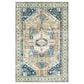 Surya Erin 5" x 7"6" Navy, Sage, Camel and Aqua Area Rug, , large