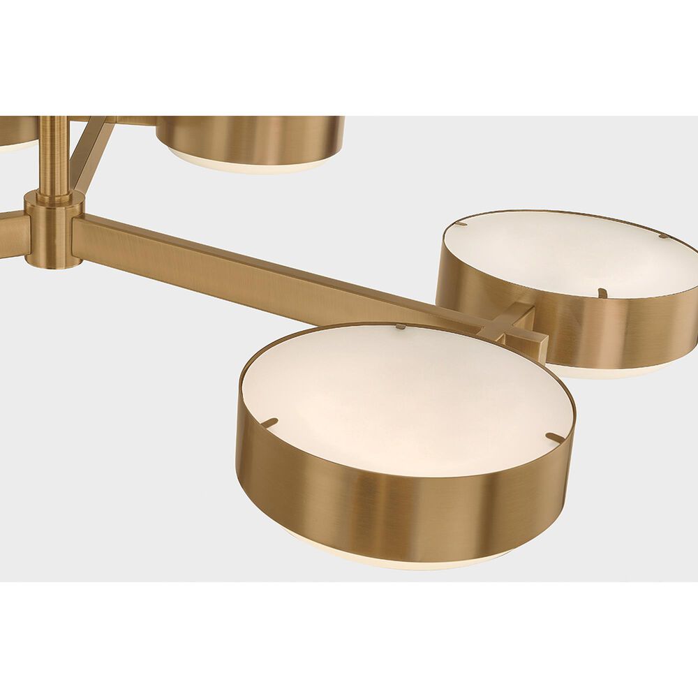 Troy Lighting Rory 6-Light Chandelier in Patina Brass, , large
