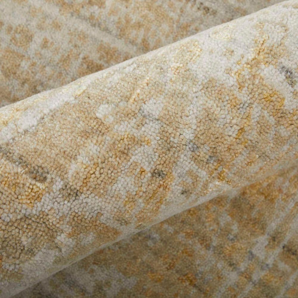Feizy Eastfield 69FPF 3&#39; x 5&#39; Gold and Ivory Area Rug, , large