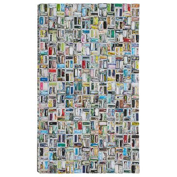 Maple and Jade 23" x 40" Abstract Wall Decor in Multicolor, , large