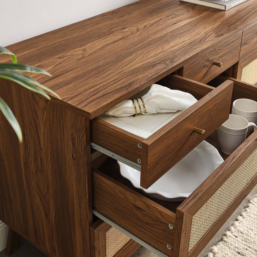 Modway Soma 8-Drawer Dresser in Walnut, , large