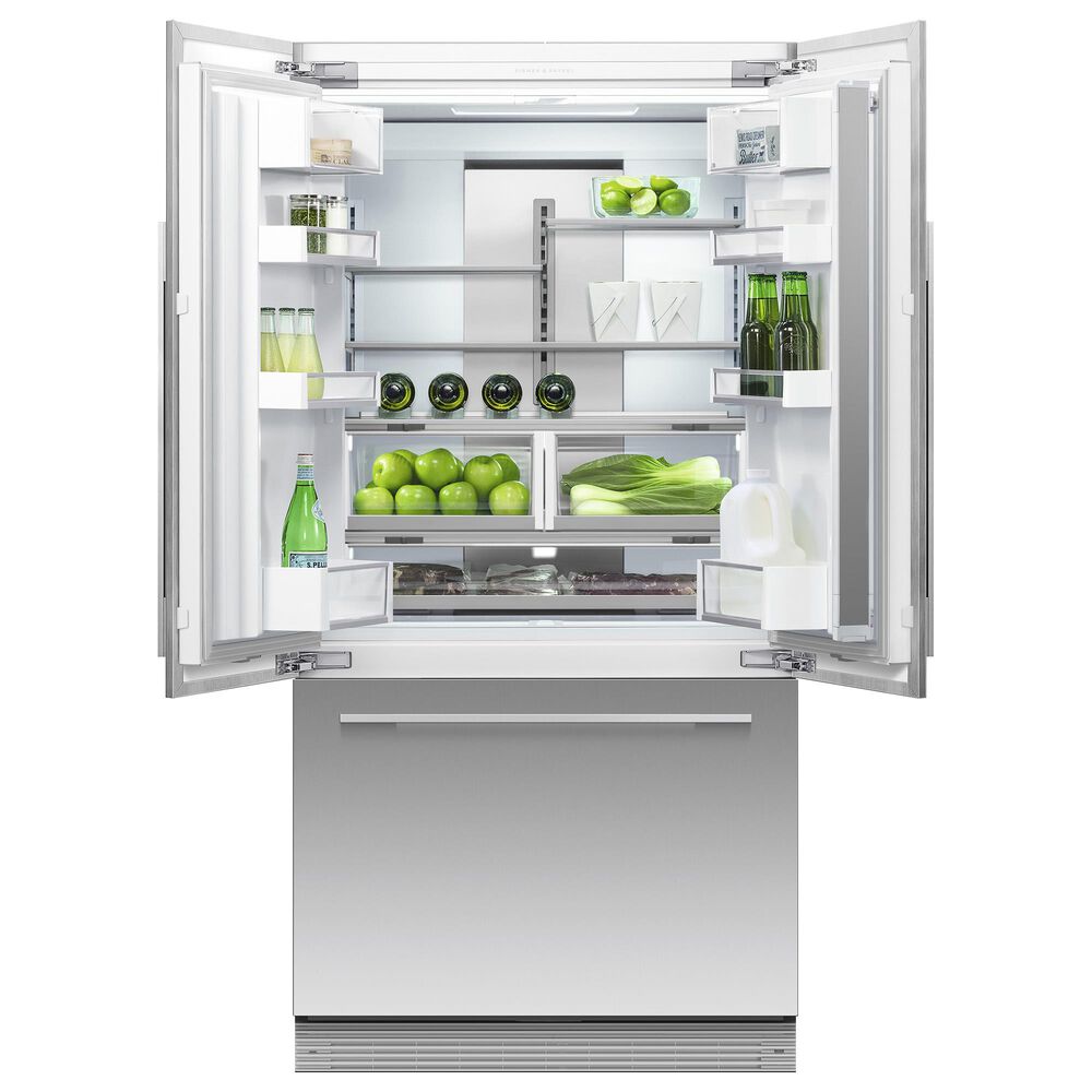Fisher &amp; Paykel 36&quot; Integrated French Door Panel with 72&quot; High in Stainless Steel, , large
