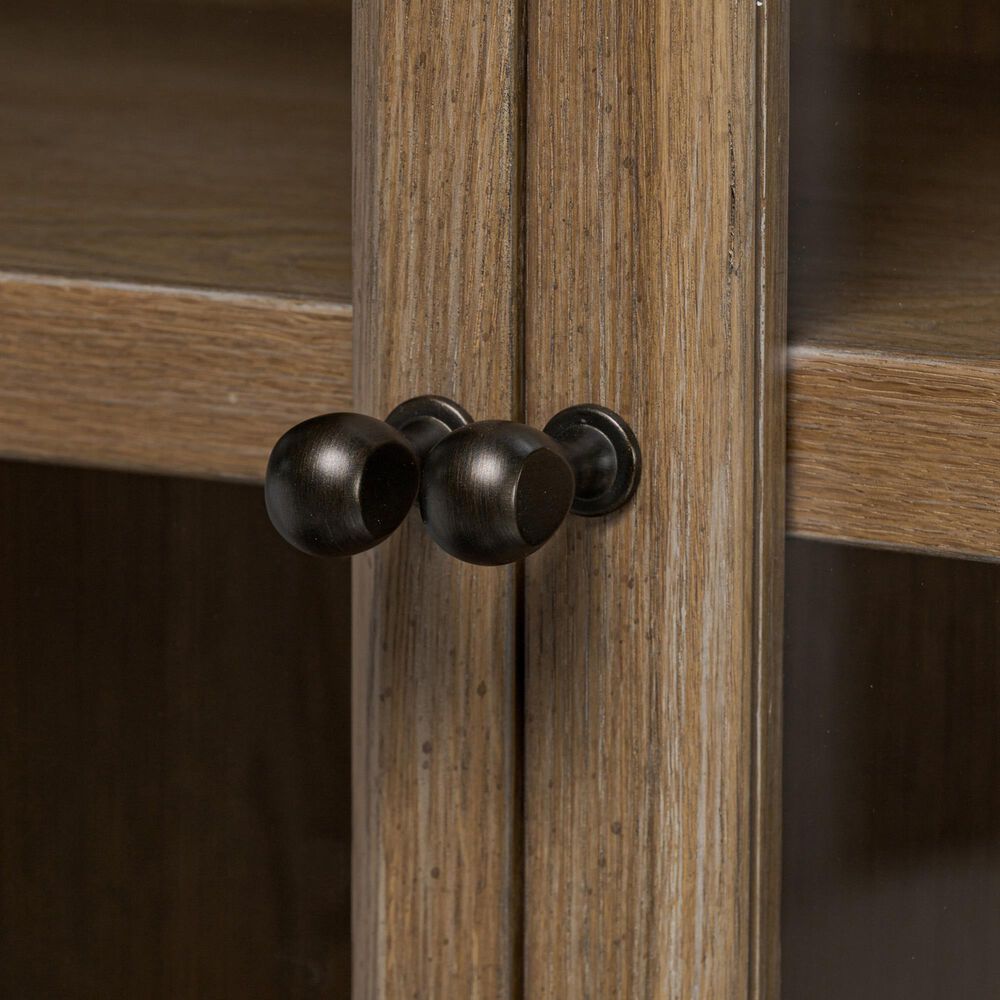 Four Hands Dawes 2-Door Cabinet in Weathered Oak, , large