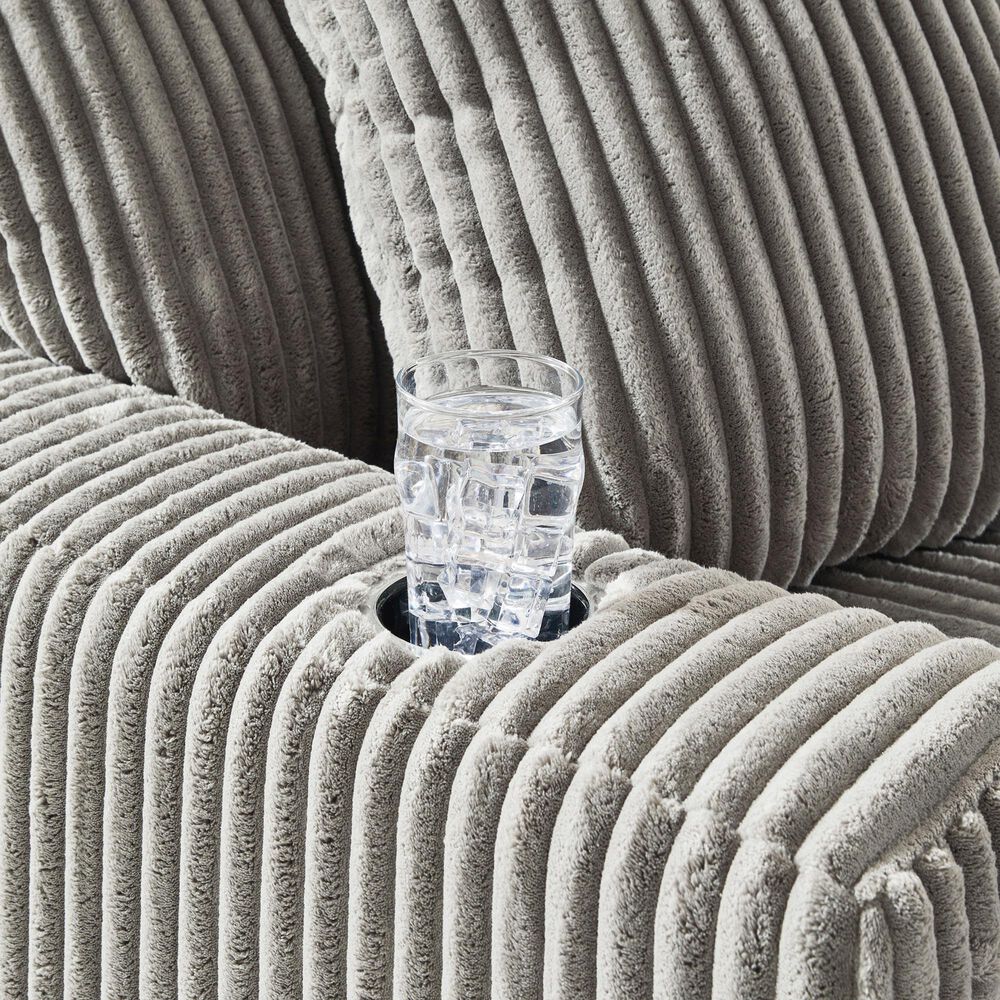 Ashley Lindyn Chaise in Fog, , large