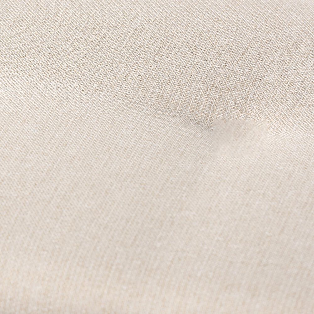 Baxton Studio Caramay Accent Bench in Light Beige, , large