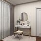 Maple and Jade 30" Round Wall Mirror in Matte Gold, , large